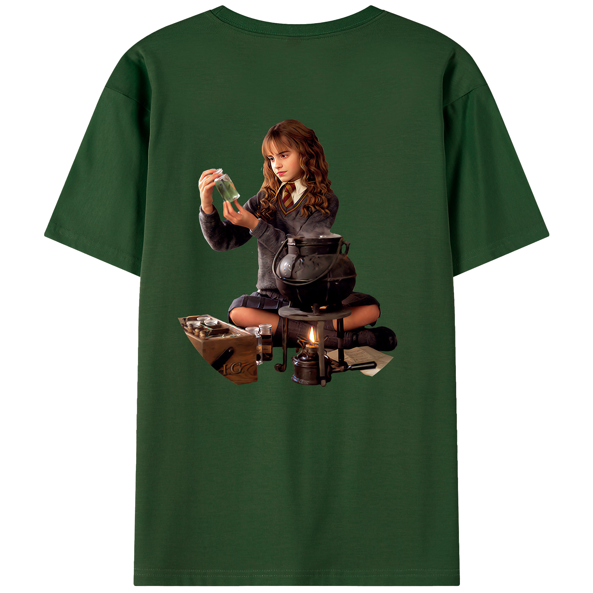 （画像用） Harry Potter ハリー・ポッターシリーズ 綿100％半袖Tシャツ（背面プリント）